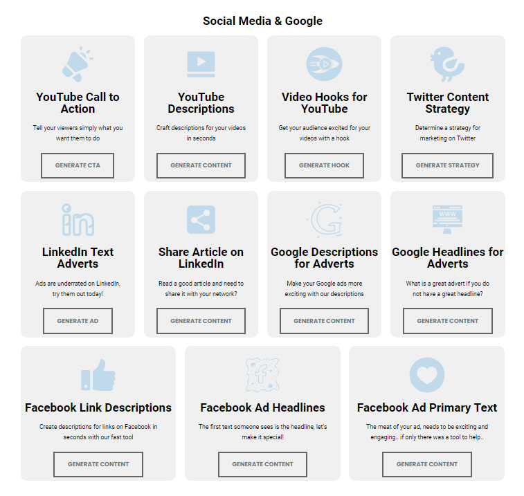 Snazzy Website & Ad Templates